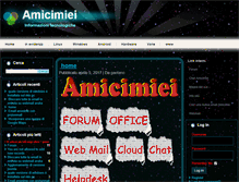 Tablet Screenshot of amicimiei.biz